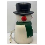 Vintage 27" Snowman Blow Mold