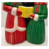 Vintage 18" Carolers Blow Mold