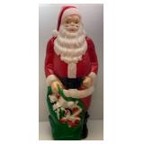 Vintage 46" SANTA Blow Mold