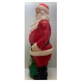 Vintage 46" SANTA Blow Mold