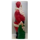 Vintage 46" SANTA Blow Mold