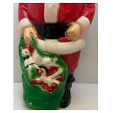 Vintage 46" SANTA Blow Mold