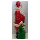 Vintage 46" SANTA Blow Mold