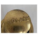 Pair of Adlake Brass Railroad Lanterns