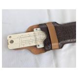 Acu-Math Mannheim Trig Slide Rule with Case