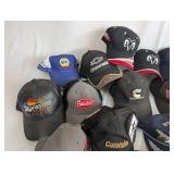Collection of Branded Baseball Caps