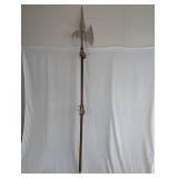 Decorative Halberd with Engraved Blade