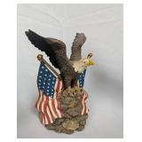 Collection of Eagle Figurines and Decor