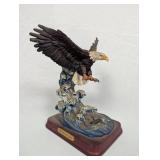 Collection of Eagle Figurines and Decor