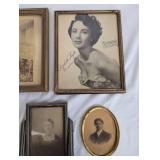 Collection of Framed Vintage Photographs