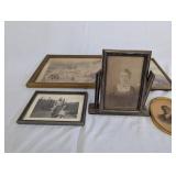 Collection of Framed Vintage Photographs