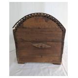 Antique Wooden Storage Chest