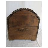 Antique Wooden Storage Chest