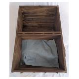 Antique Wooden Storage Chest