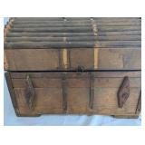 Antique Wooden Storage Chest
