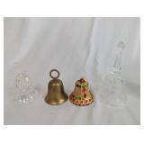 Collection of Glass and Metal Bells with Insulators