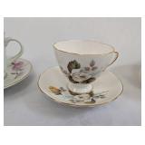 Assorted Vintage Tea Set and Decorative Plate