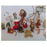 Assorted Christmas Ornaments and Memorabilia Collection