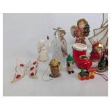 Assorted Christmas Ornaments and Memorabilia Collection