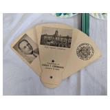 Collection of Vintage Hand Fans