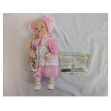 Amanda Porcelain Collectible Doll