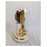Haller Anniversary Clock with Floral Design