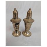 Sterling Silver Salt and Pepper Shakers by Duchin Creation