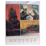 Collection of J.R.R. Tolkien Calendars (1977-1985)