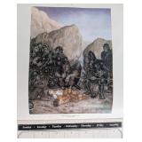 Collection of J.R.R. Tolkien Calendars (1977-1985)