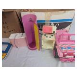 Assorted Barbie Dolls and Accessories
