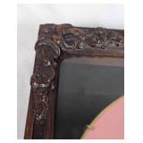 Framed Floral Plate by Mayer China Co.