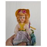 Set of 5 Vintage Dolls in Traditional Costumes