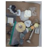 Collection of Ceramic and Porcelain Figurines and Decor