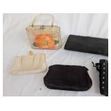 Collection of Vintage Handbags and Accessories