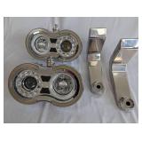 Trux Accessories Chrome Dual Headlights with Mounts
