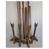 Wooden Loom Frame Parts