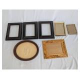 Assorted Picture Frames Collection