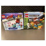 LEGO Minecraft 21162 Taiga Adventure and LEGO Movie 70822 Unikitty LEGO Minecraft 21162 Taiga Adventure and LEGO Movie 70822 Unikitty