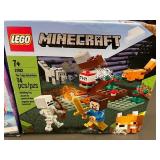 LEGO Minecraft 21162 Taiga Adventure and LEGO Movie 70822 Unikitty LEGO Minecraft 21162 Taiga Adventure and LEGO Movie 70822 Unikitty