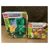 LEGO Minecraft Set Bundle 21156 and 21162 with Damaged Boxes LEGO Minecraft Set Bundle 21156 and 21162 with Damaged Boxes