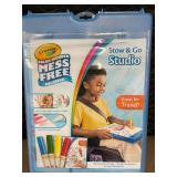 Crayola Color Wonder Stow & Go Studio Set with Markers and Coloring Pad Crayola Color Wonder Stow & Go Studio Set with Markers and Coloring Pad