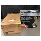 Commercial Electric LED Recessed Trim and 4-Pack PAR38 LED Bulbs Commercial Electric LED Recessed Trim and 4-Pack PAR38 LED Bulbs