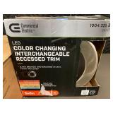 Commercial Electric LED Recessed Trim and 4-Pack PAR38 LED Bulbs Commercial Electric LED Recessed Trim and 4-Pack PAR38 LED Bulbs
