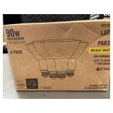 Commercial Electric LED Recessed Trim and 4-Pack PAR38 LED Bulbs Commercial Electric LED Recessed Trim and 4-Pack PAR38 LED Bulbs
