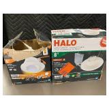 Halo 8 Inch Direct Mount LED Ceiling Retrofit and 6 Inch Gimbal LED Fixture Halo 8 Inch Direct Mount LED Ceiling Retrofit and 6 Inch Gimbal LED Fixture