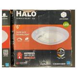 Lot of 3 Halo Surface Mount LED Downlights 4 inch and 6 inch Lot of 3 Halo Surface Mount LED Downlights 4 inch and 6 inch