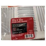 Everbilt Air Return and Ceiling Wall Register Lot - 5 Pieces Assorted Sizes Everbilt Air Return and Ceiling Wall Register Lot - 5 Pieces Assorted Sizes