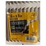 Everbilt Air Return and Ceiling Wall Register Lot - 5 Pieces Assorted Sizes Everbilt Air Return and Ceiling Wall Register Lot - 5 Pieces Assorted Sizes