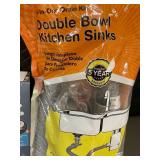 SnappyTrap Double Bowl Kitchen Sink Drain Kit and Simple Drain Trap Kit SnappyTrap Double Bowl Kitchen Sink Drain Kit and Simple Drain Trap Kit