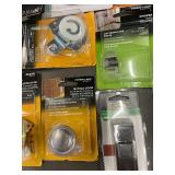 Assorted Home Hardware and Light Bulbs Lot, Various Brands Assorted Home Hardware and Light Bulbs Lot, Various Brands